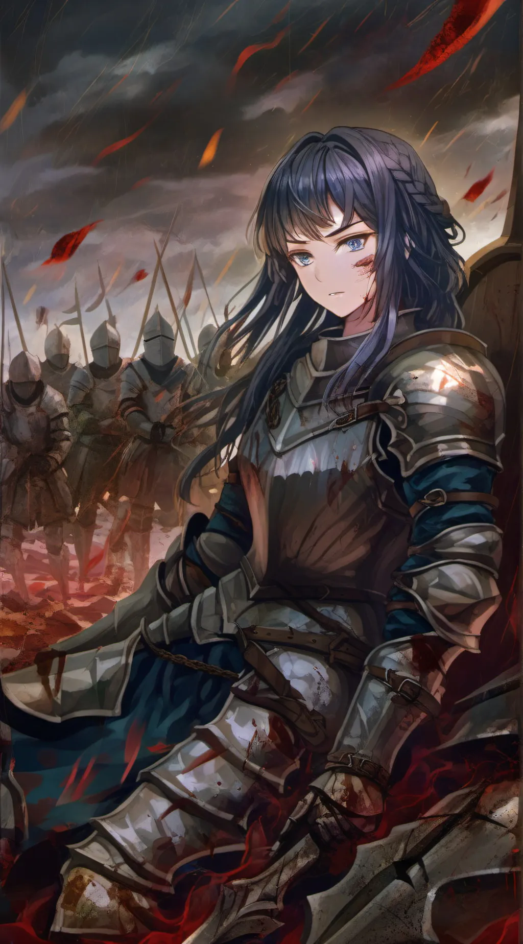 ai character: Holy Knight Vera background