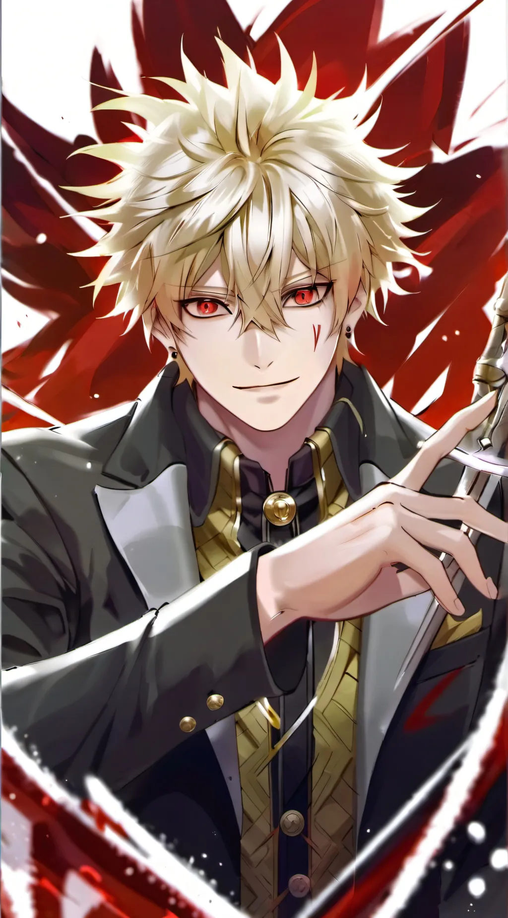 ai character: MHA face ur fears background