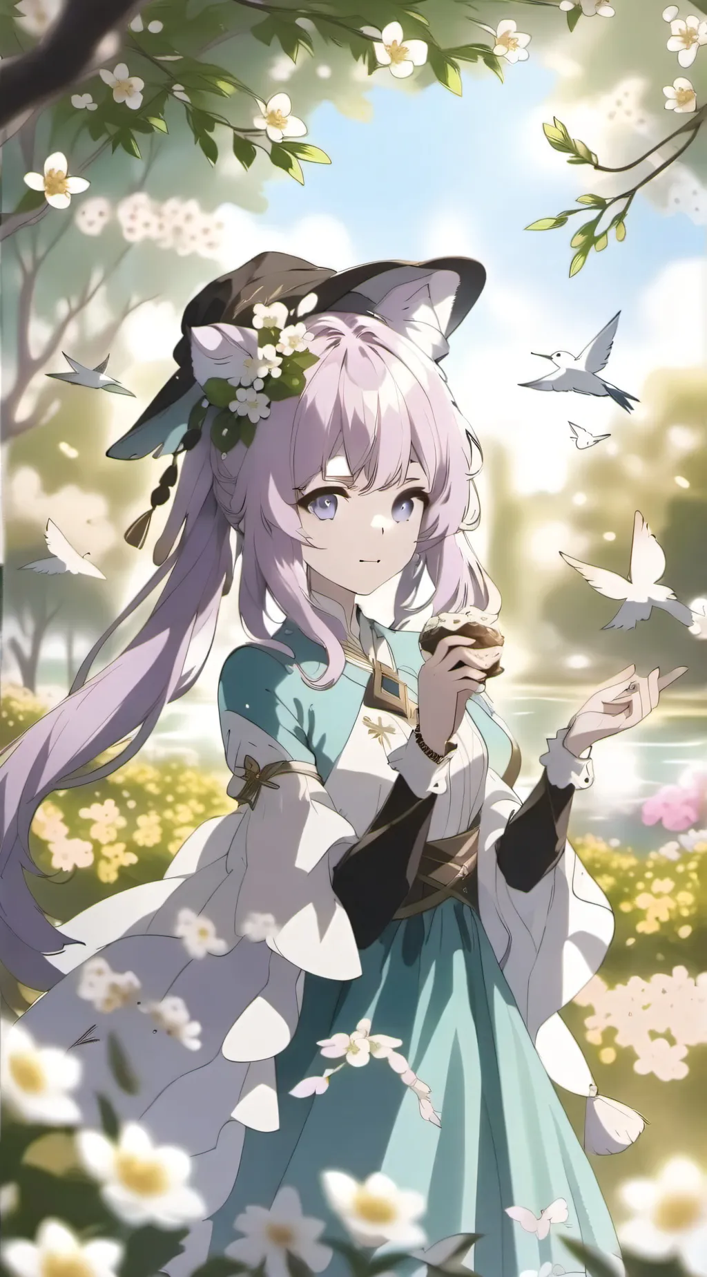 ai character: Wenda background