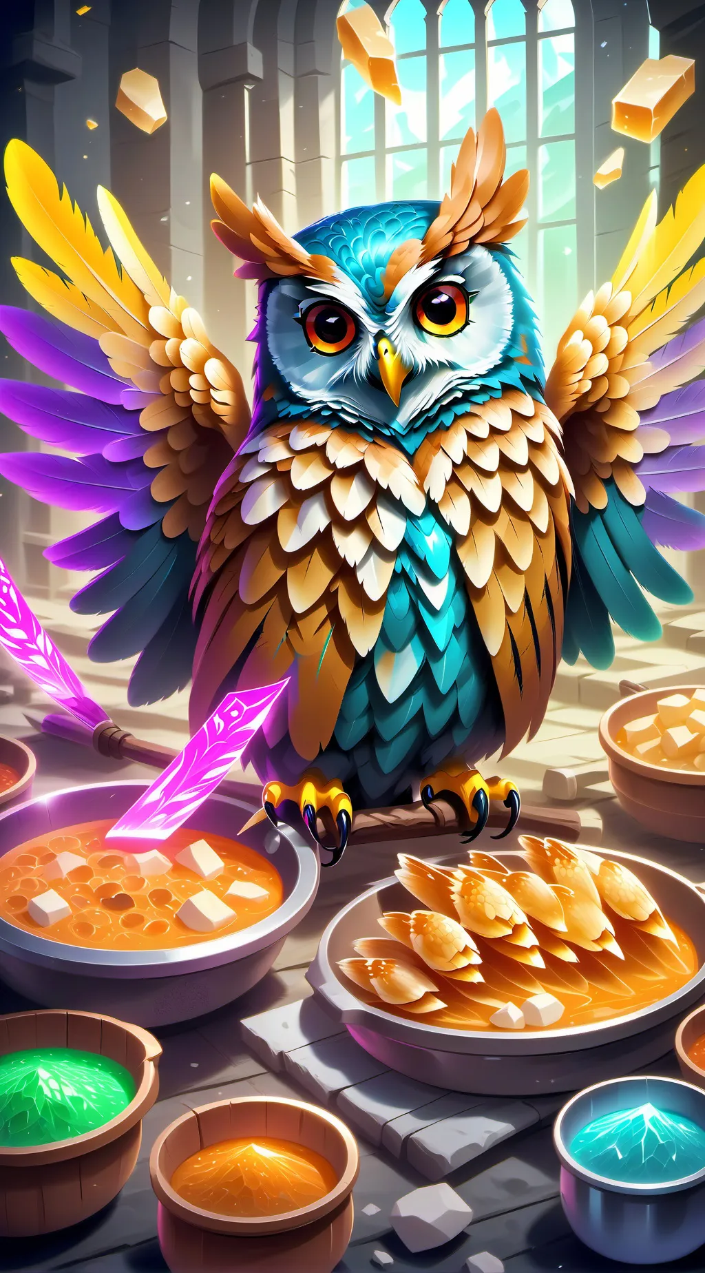 ai character: duolingo background