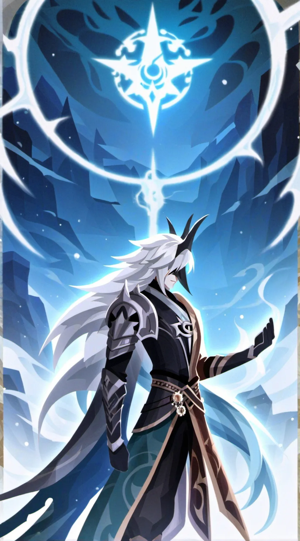 ai character: focy background