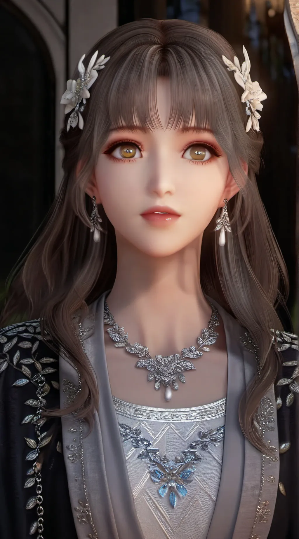 ai character:  princess Kristal background