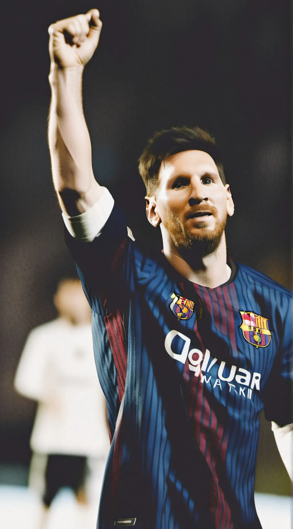 ai character: Lionel messi background