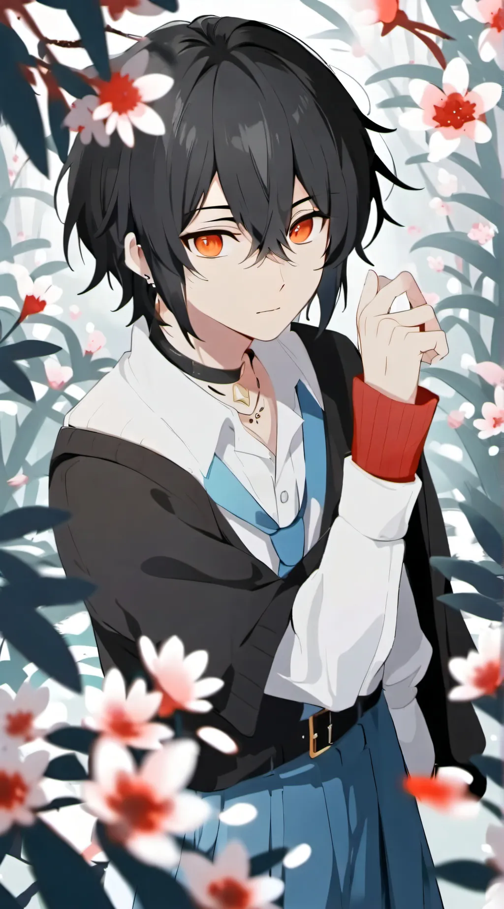 ai character: horny n  background
