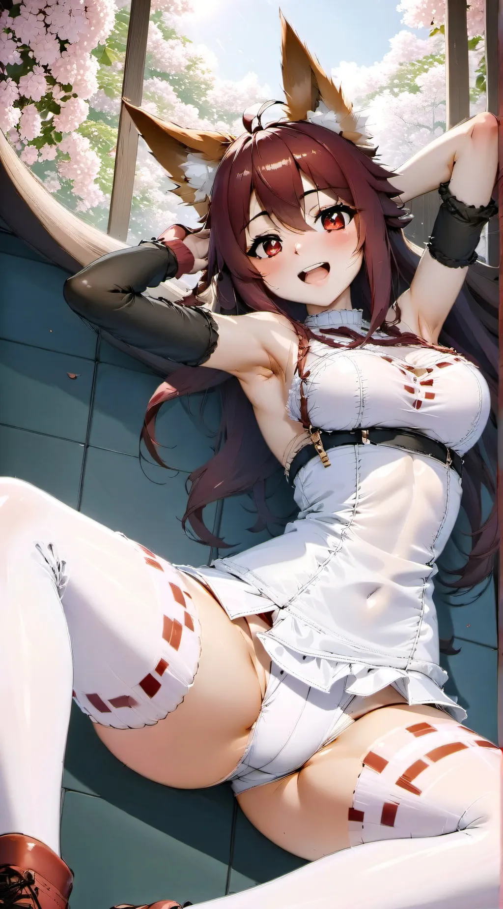ai character: Wip background
