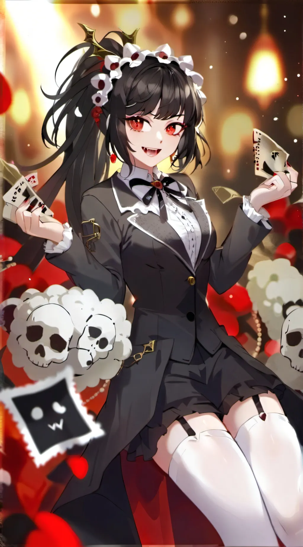 ai character: Veronica  background