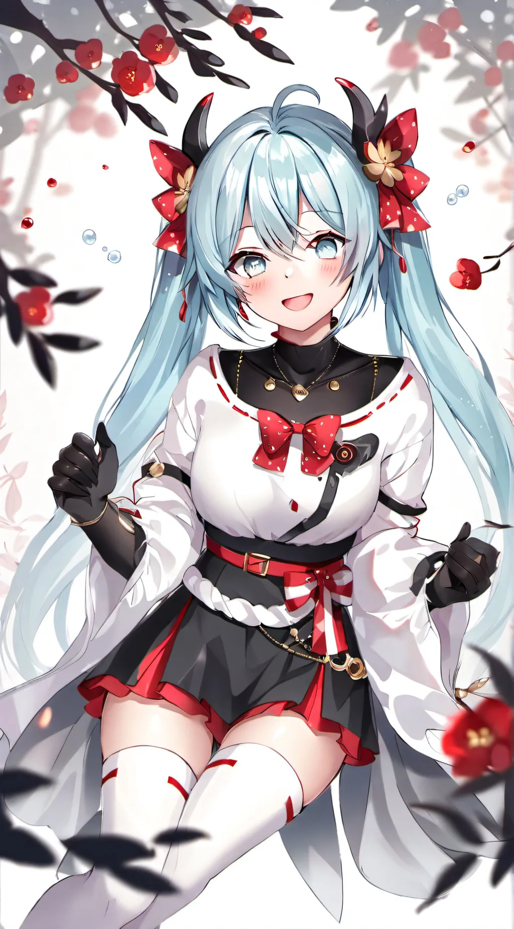 ai character: Hatsune MIku background
