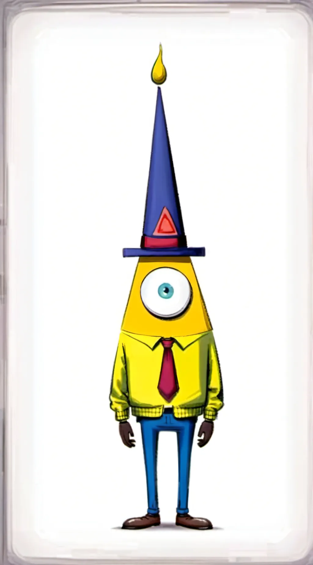 ai character: AI pyramid Steve background