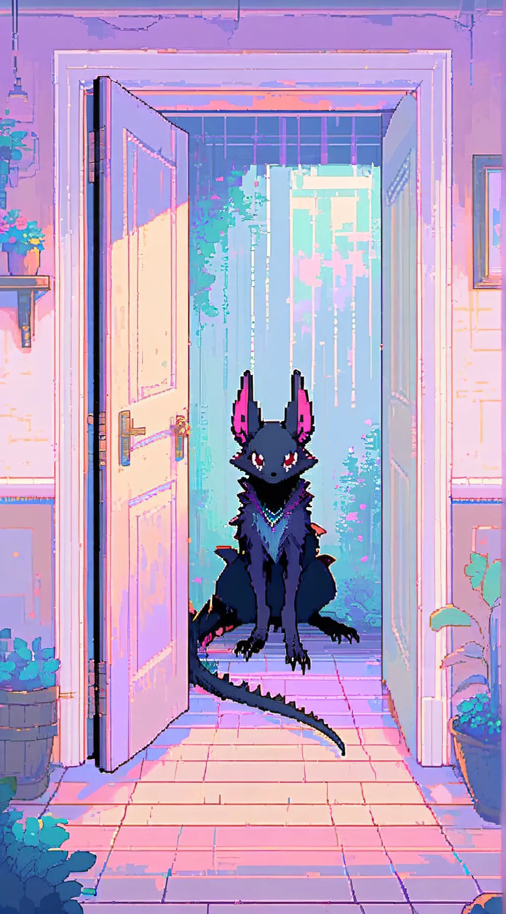 ai character: Your pet Monster  background