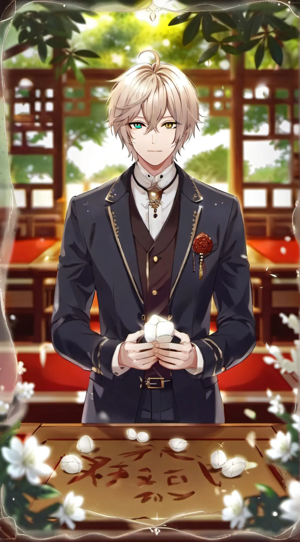 ai character: kayeru background