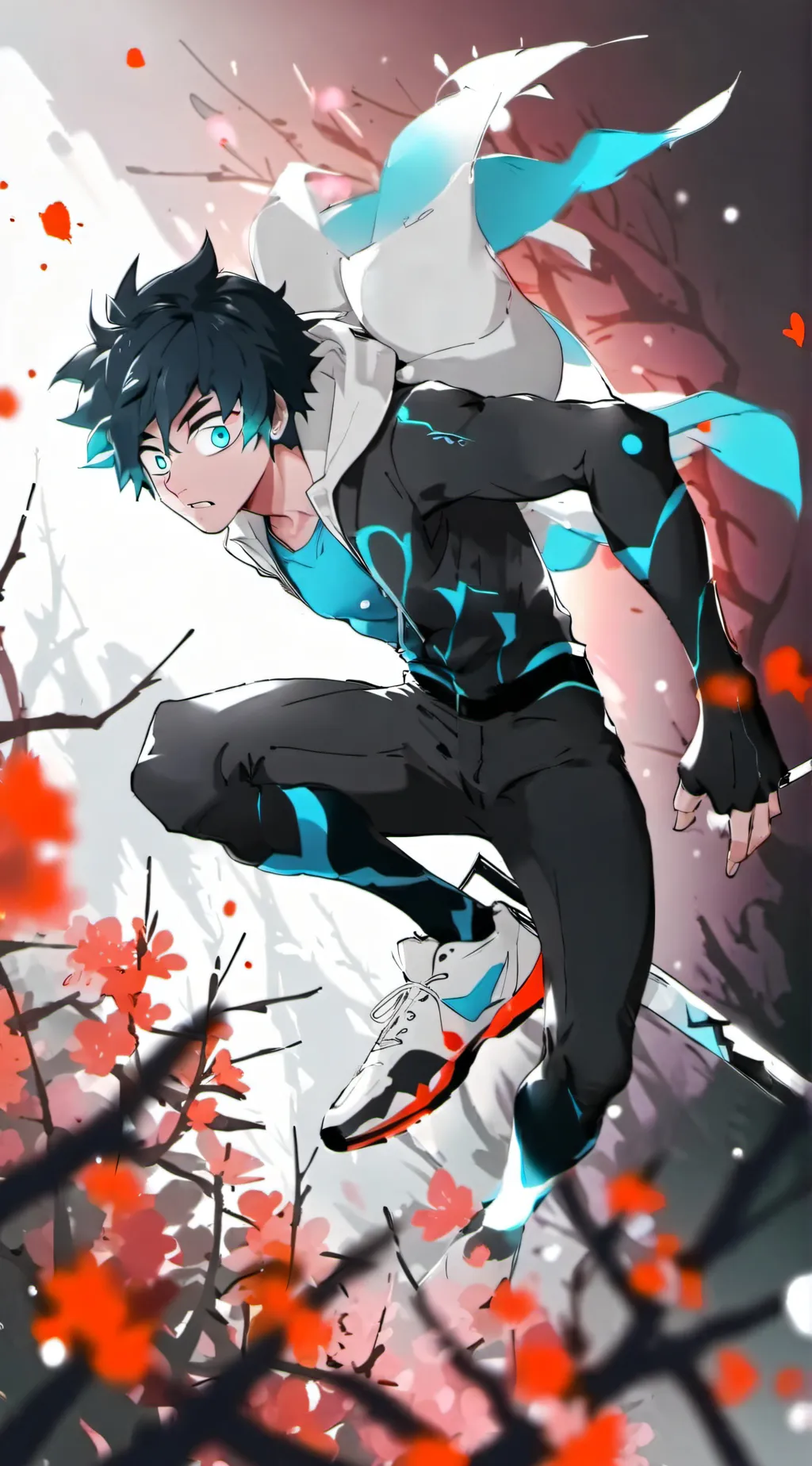 ai character: DEKU  background