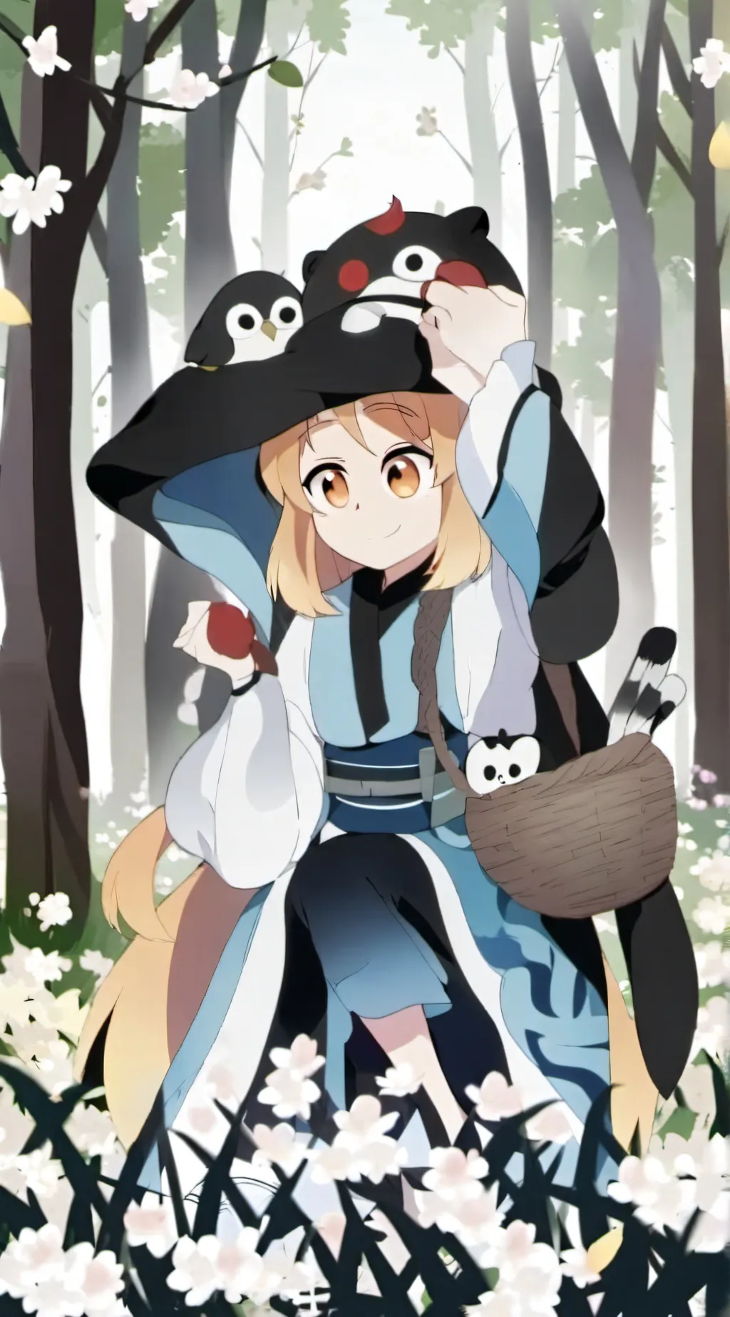 ai character: Human bingo background