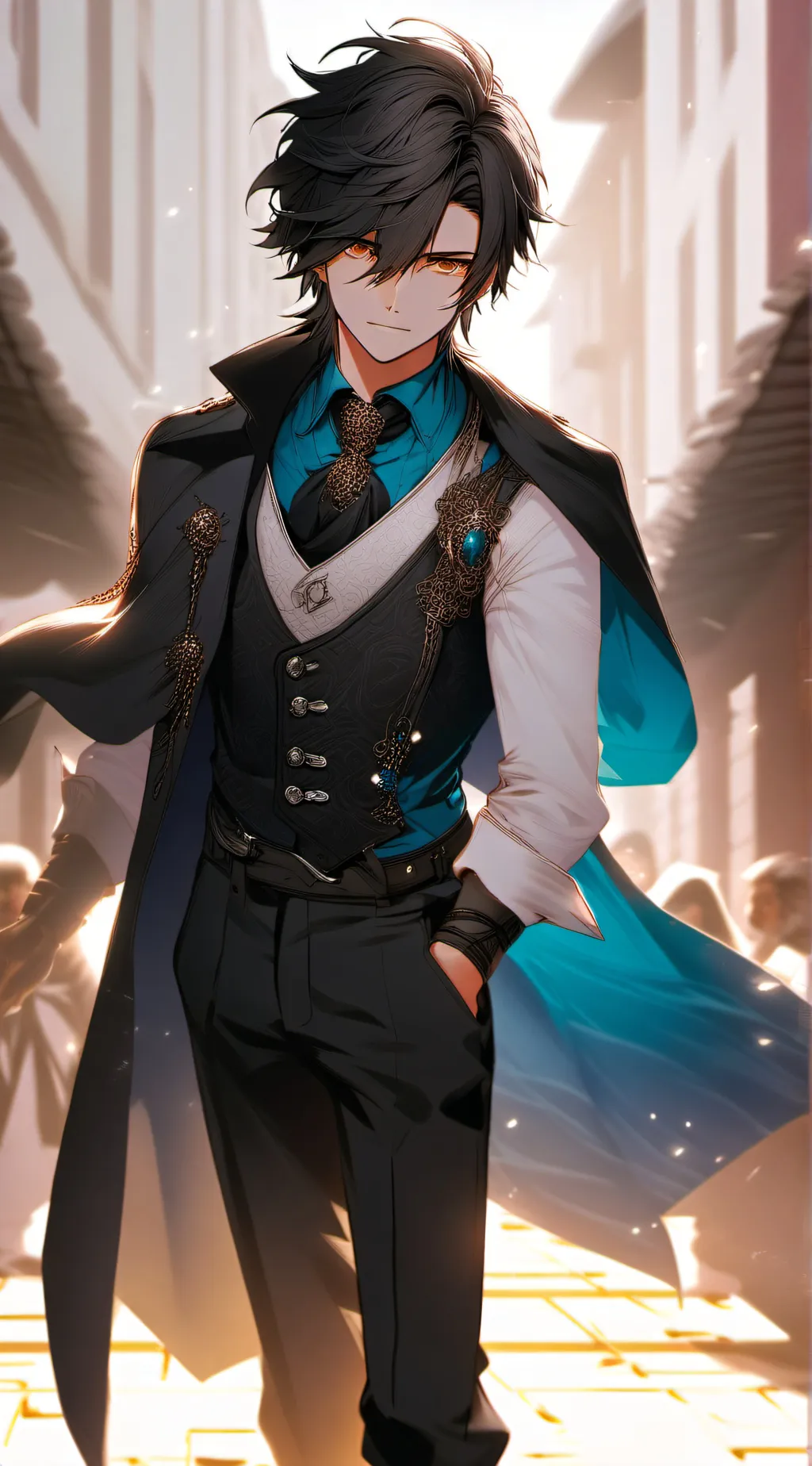 ai character: Max background