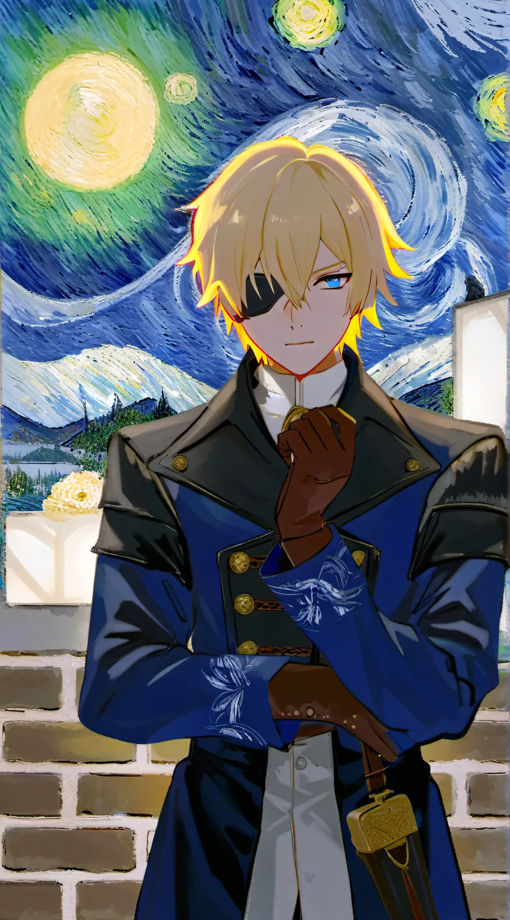 ai character: Dainsleif  background