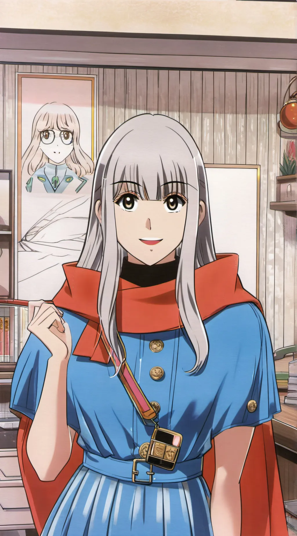 ai character: Bella, background