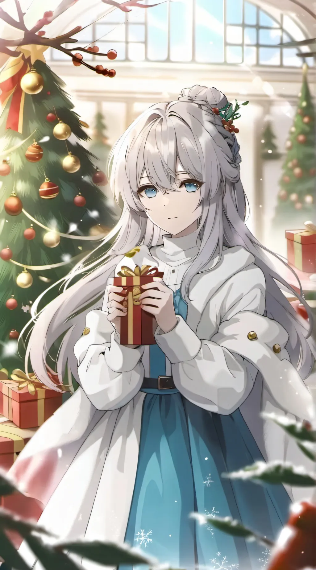 ai character: 🎄kny Christmas🎄 background