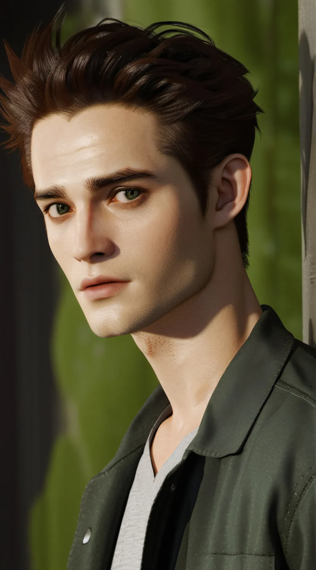 ai character: edward cullen background
