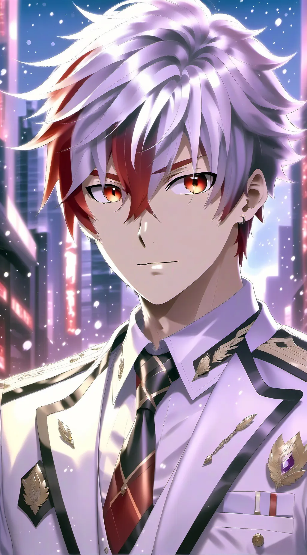 ai character: SHOTO TODOROKI background