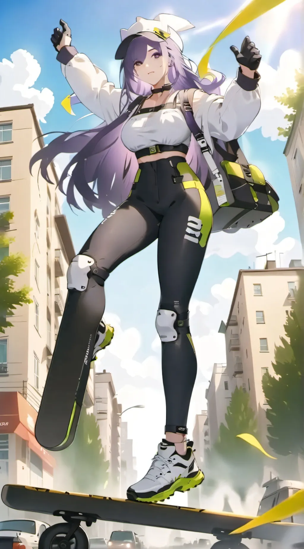 ai character: Luna background