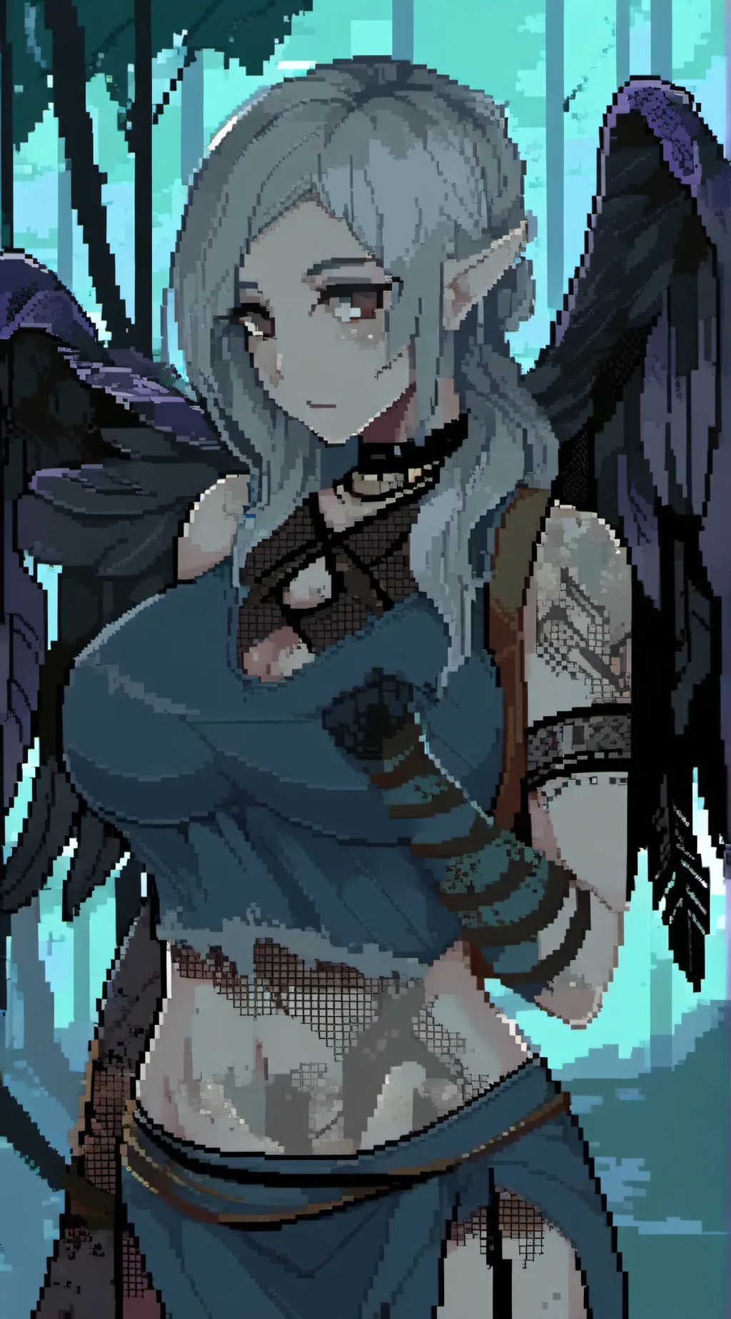 ai character: vanity background