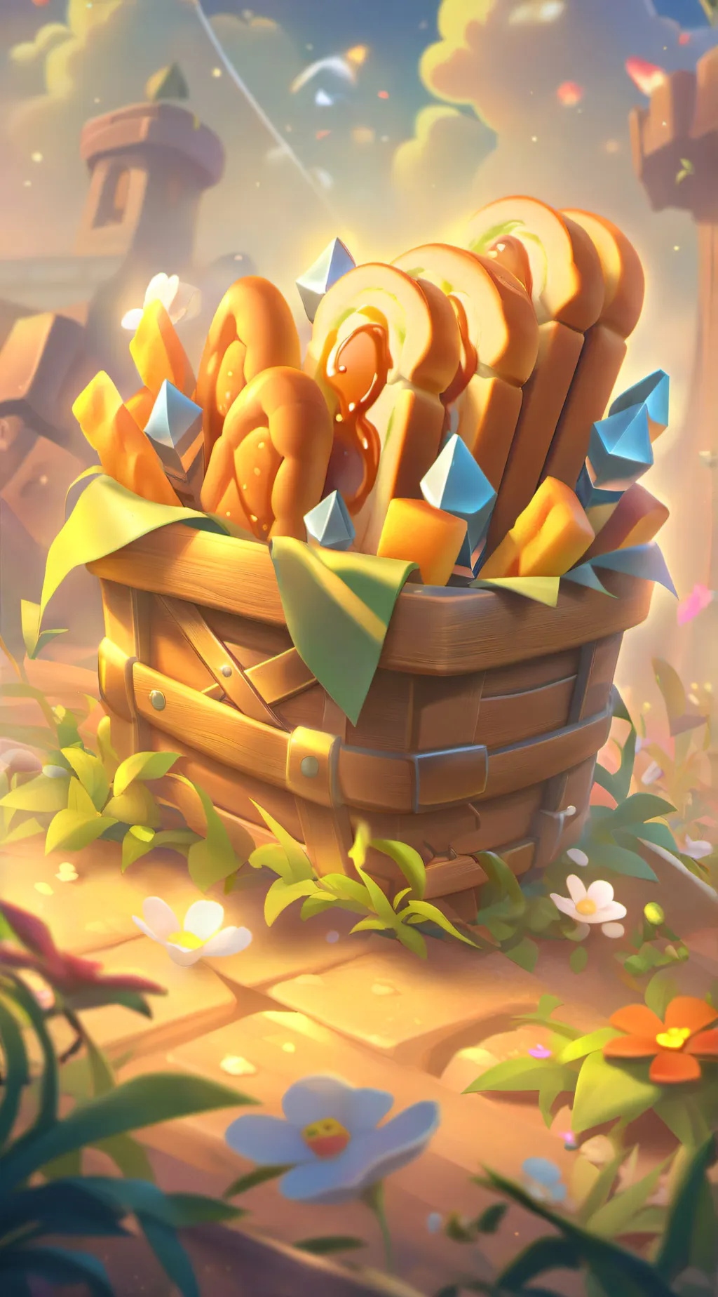 ai character: BREAD ARMY background