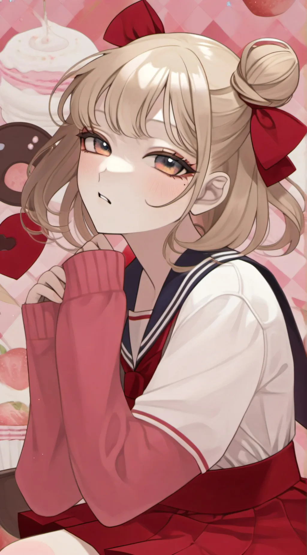 ai character: Himiko Toga. background