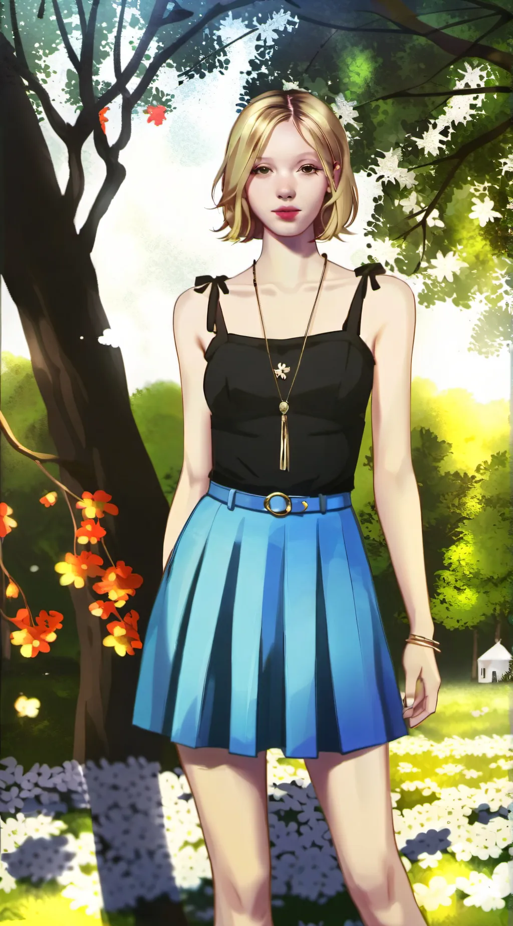 ai character: lena background