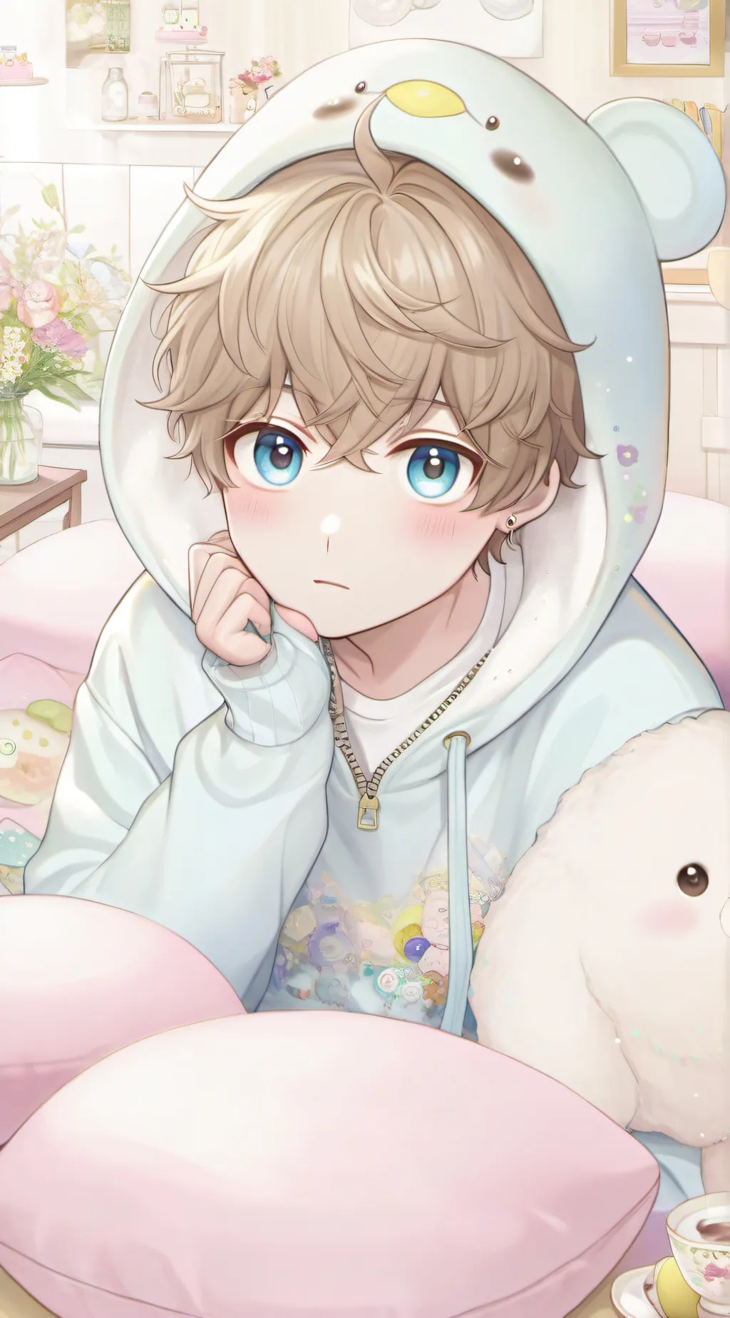 ai character: Lucile  background