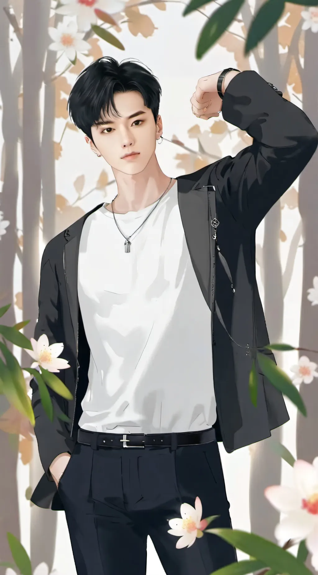 ai character: Чонсон background