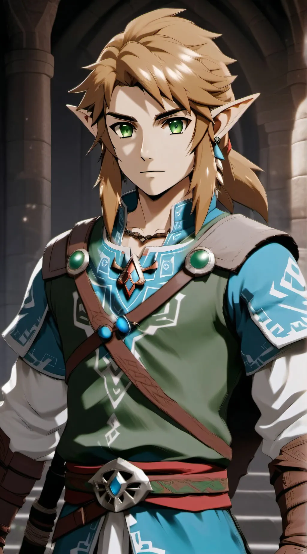 ai character: Link  background