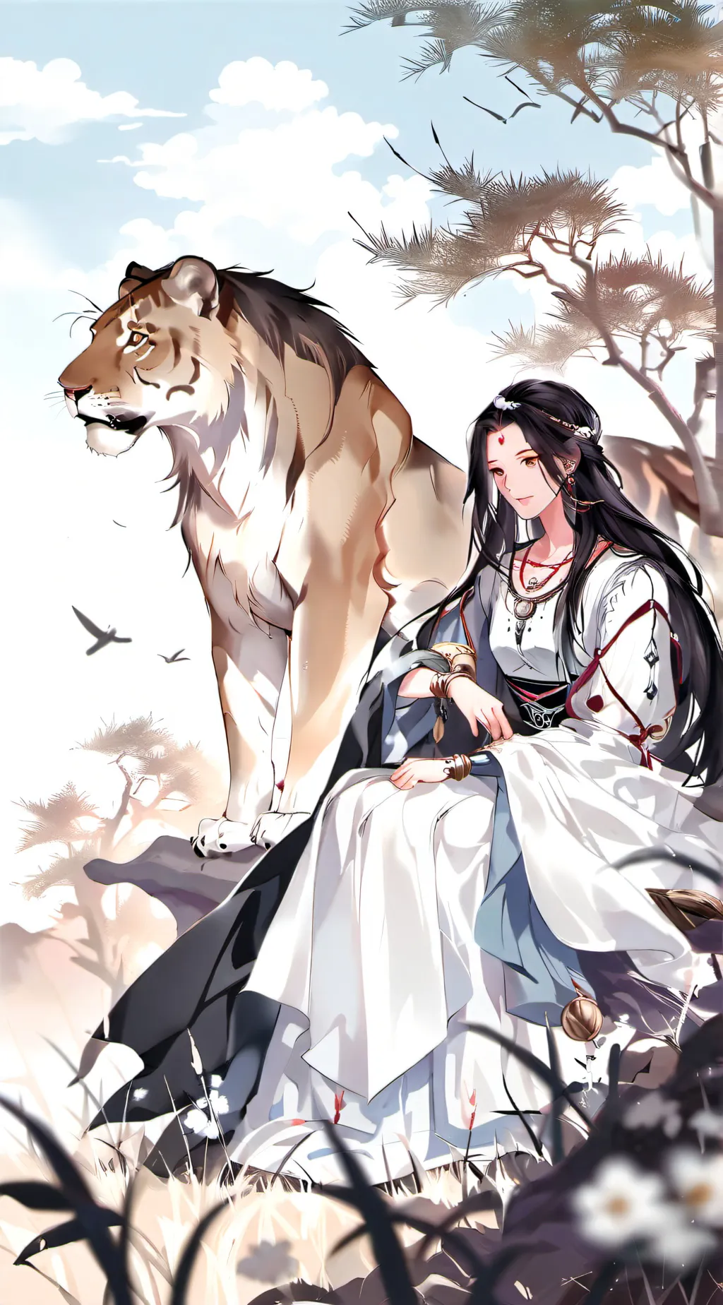 ai character: Aria background