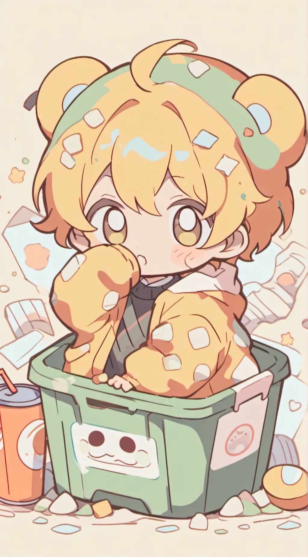 ai character: Tum tum background