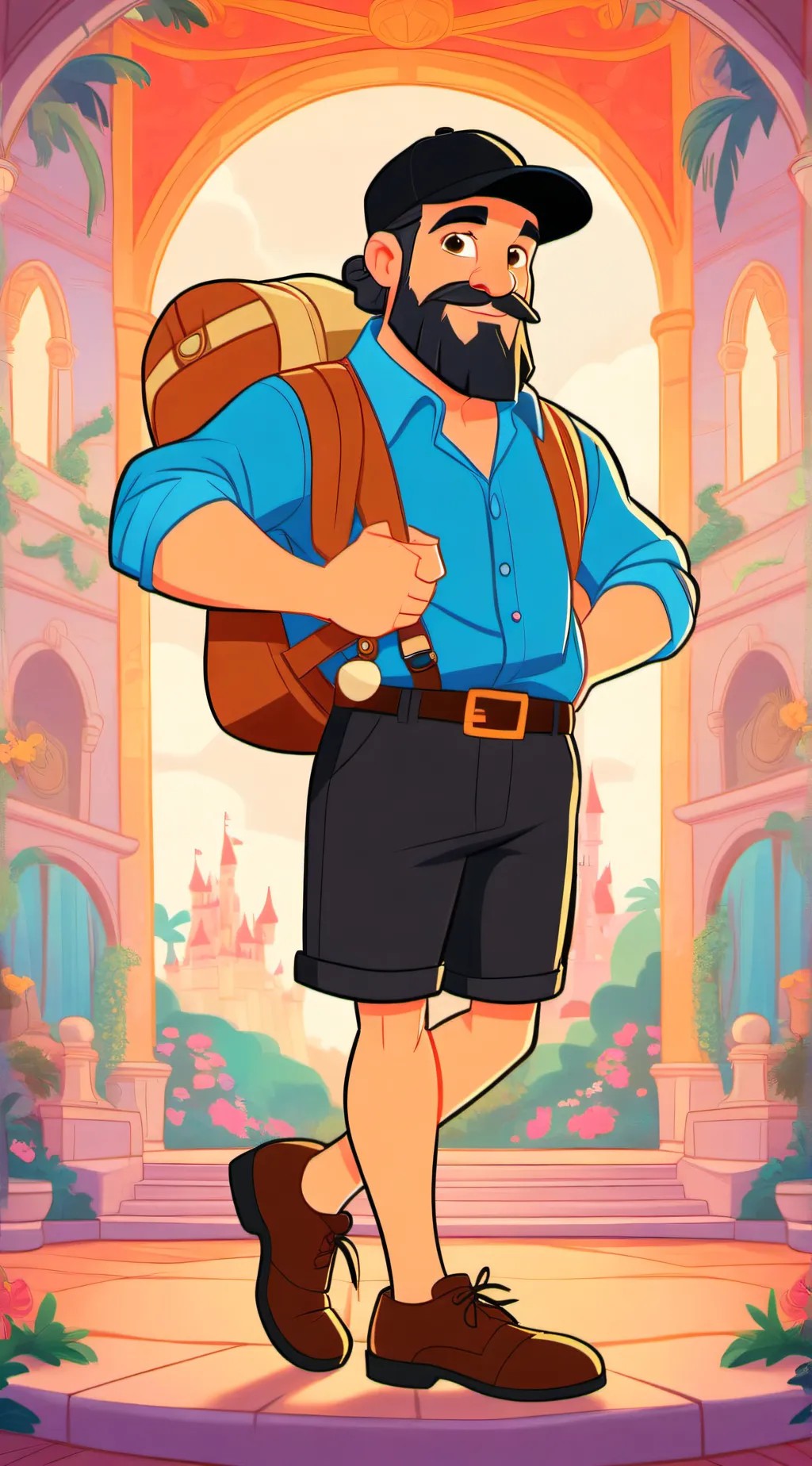 ai character: Jake Carlini   background