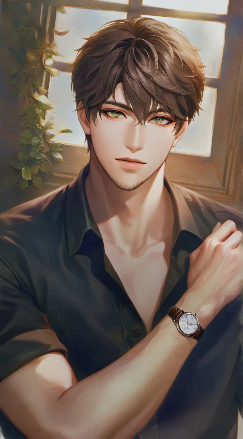 ai character: Adrian Vale background