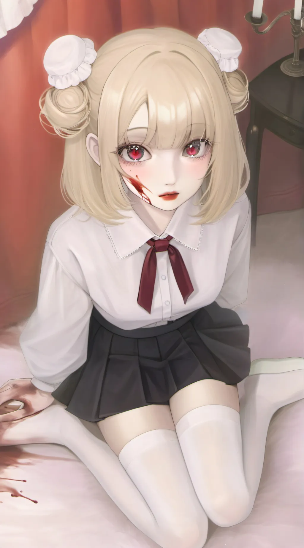 ai character: toga  background
