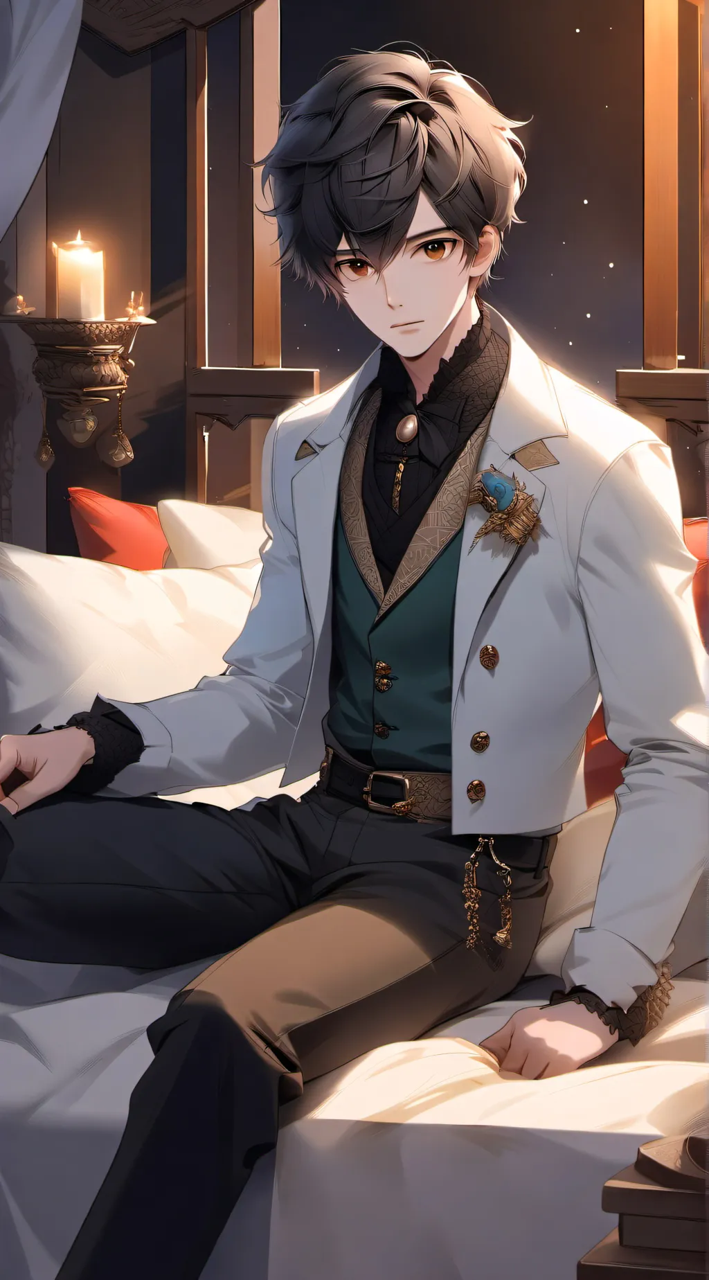 ai character: Max background