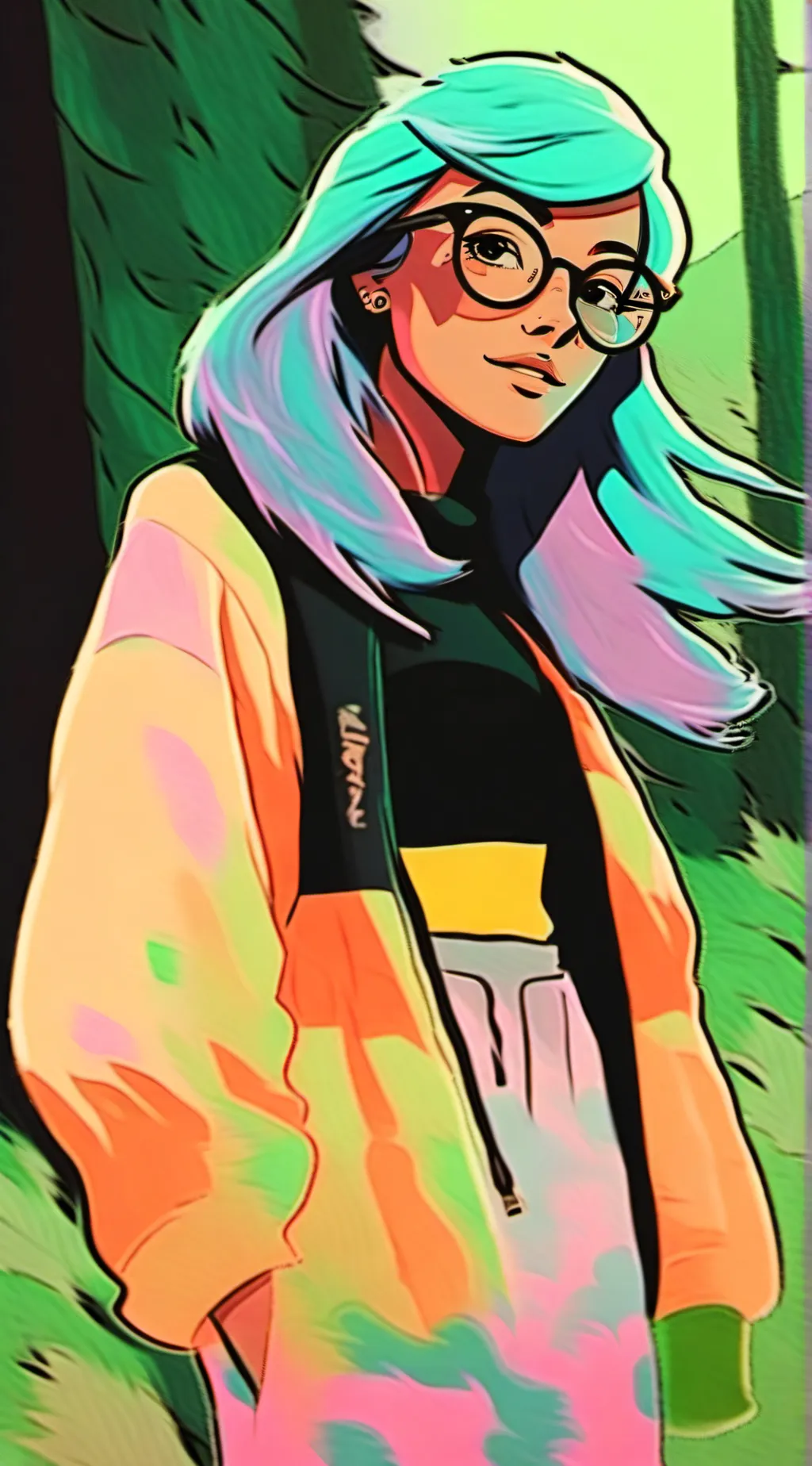 ai character: Chloe Garcia  background