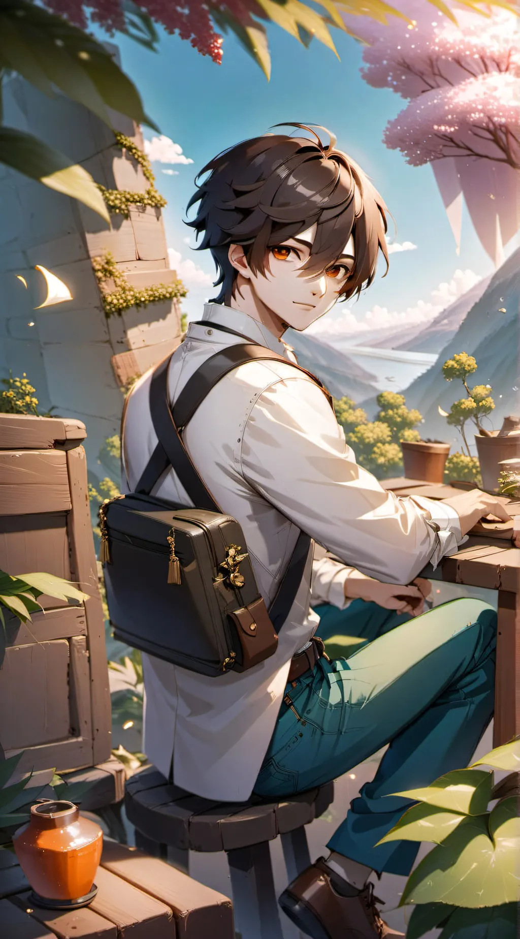 ai character: Mattheo background