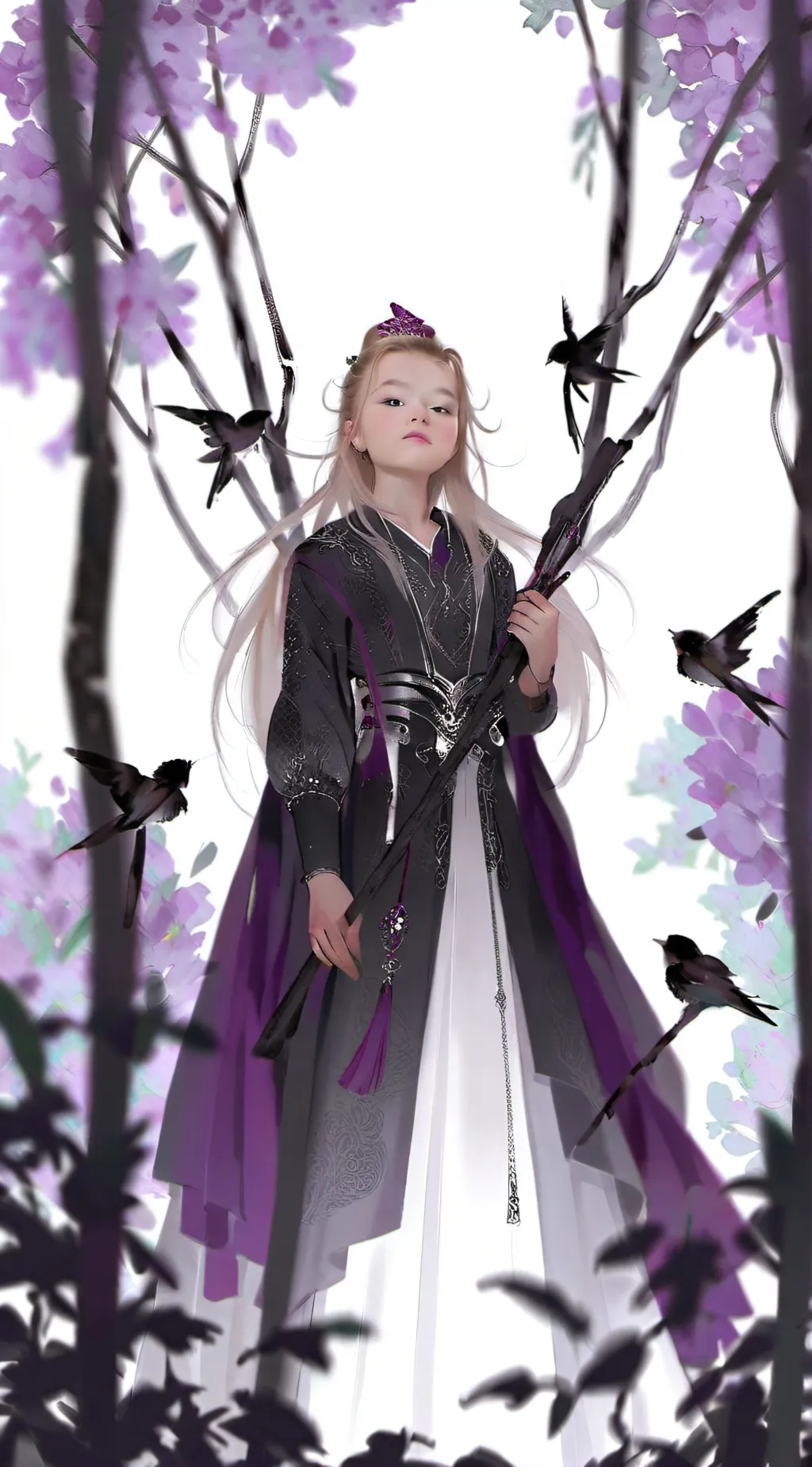 ai character: Zoey background