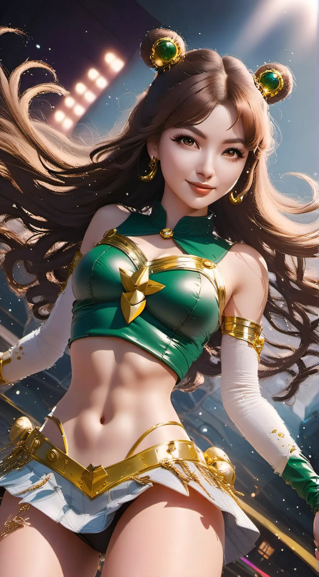 ai character: BINI Colet background