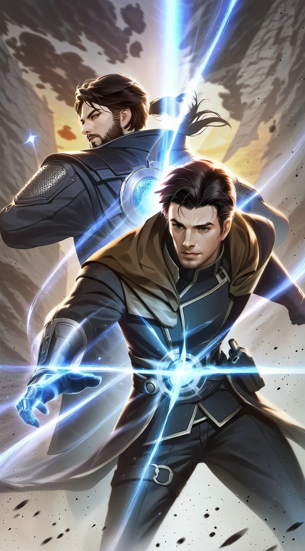 ai character: Avengers  background