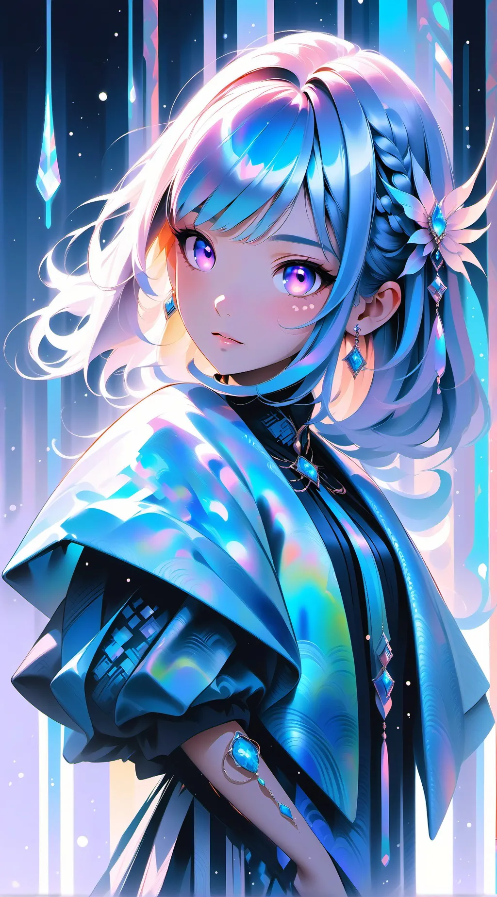 ai character: Jesus sister  background