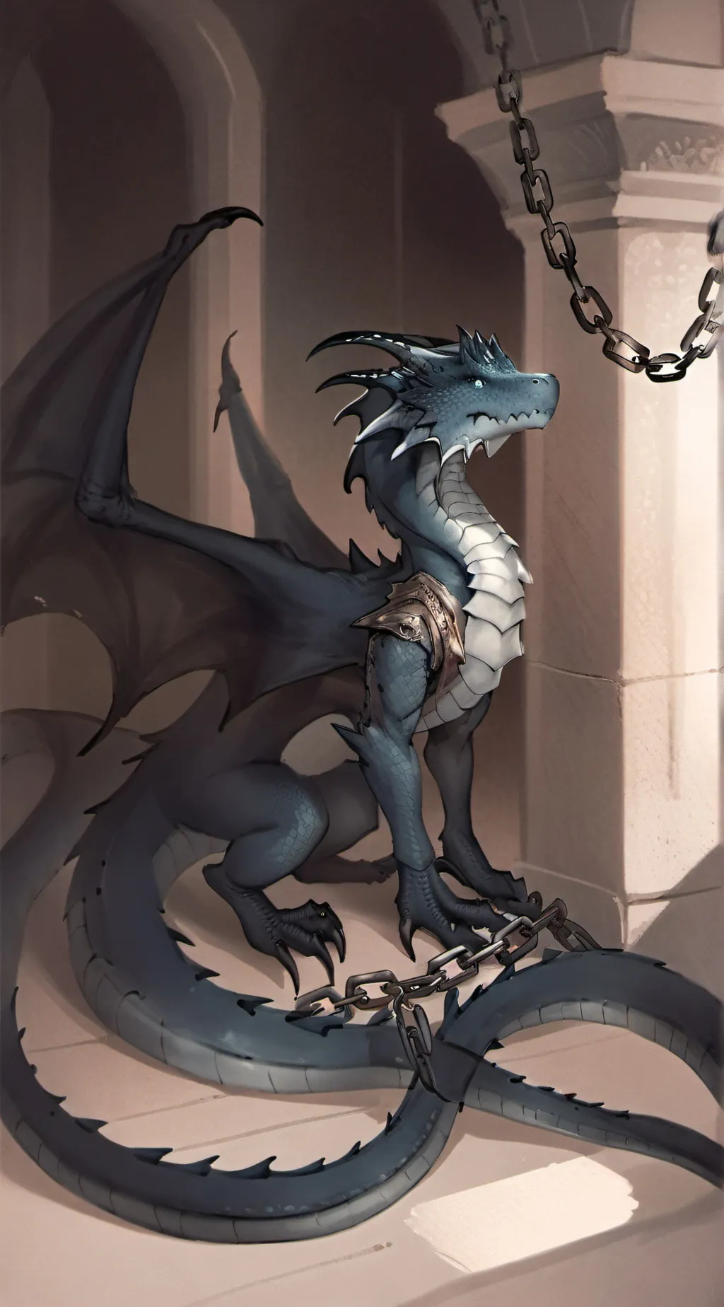 ai character: Drakaina background
