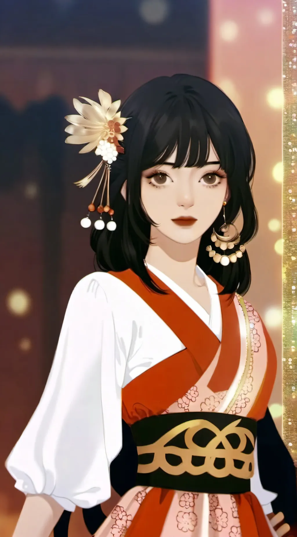 ai character: Girl hates you background