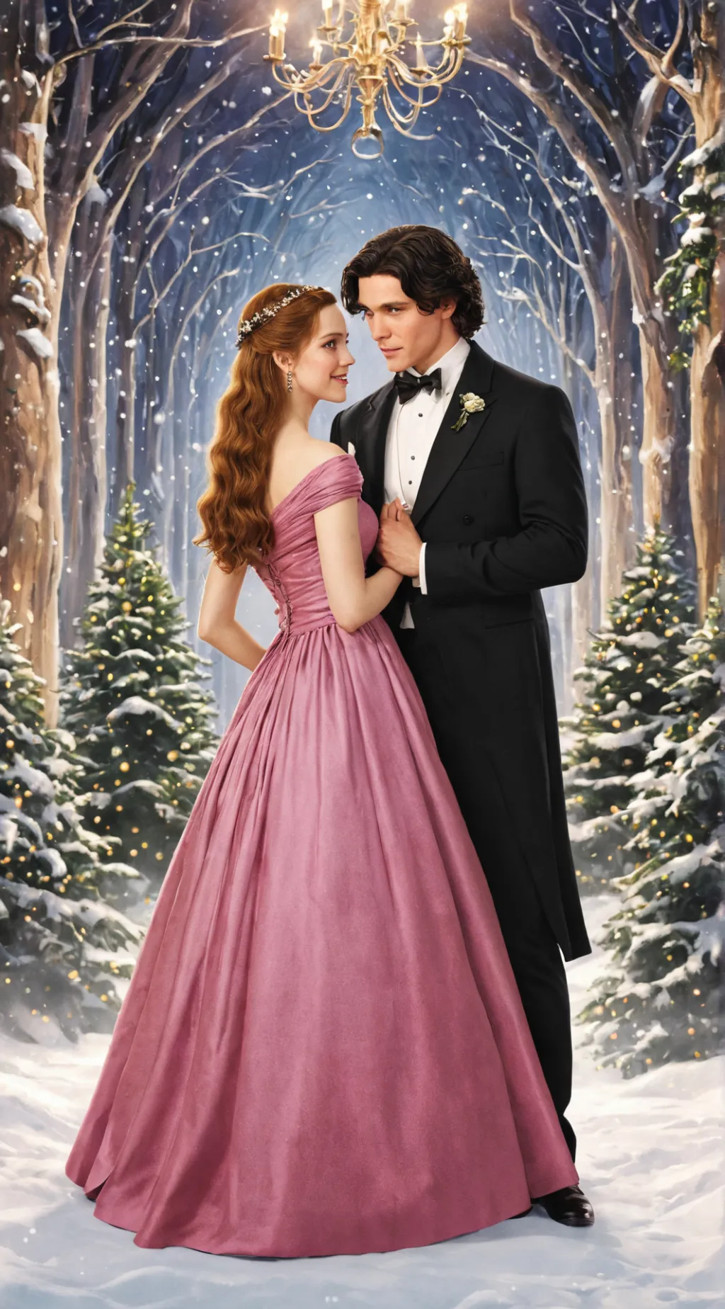 ai character: Yule Ball background