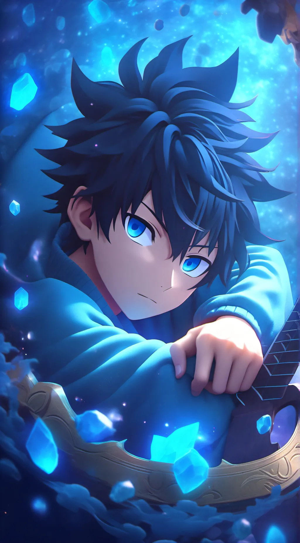 ai character: megumi background