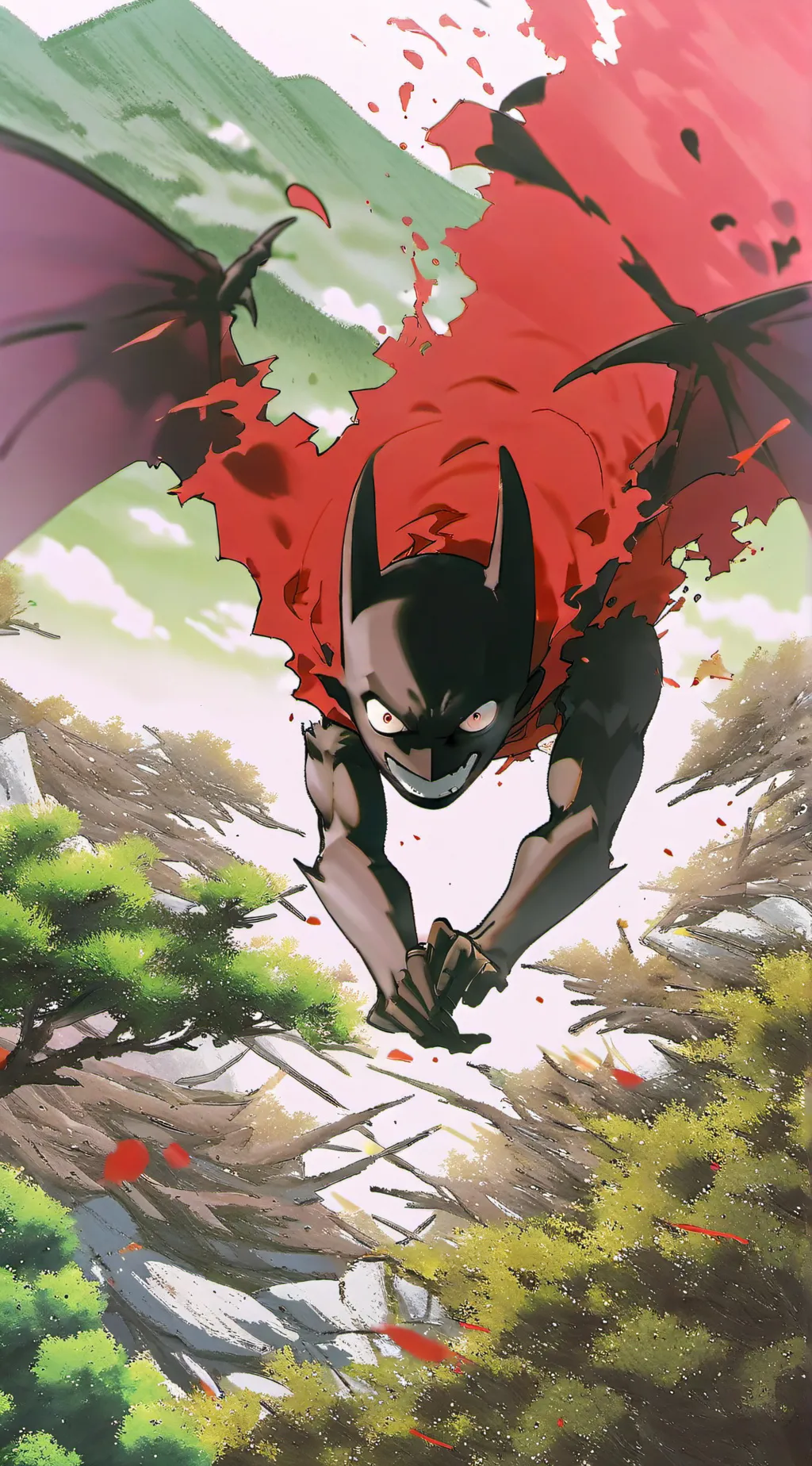 ai character: Batty (infected) background