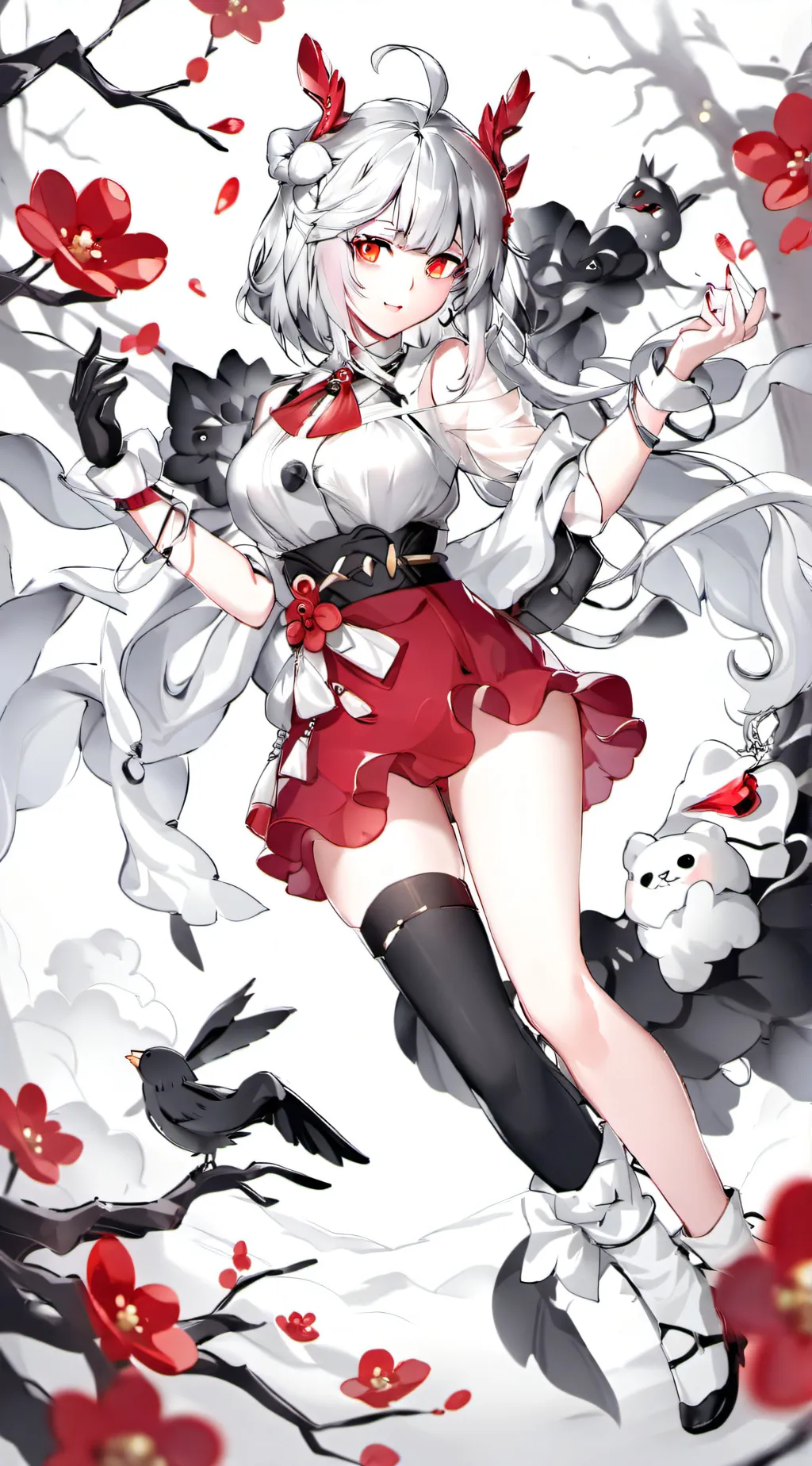 ai character: niña castrosa background