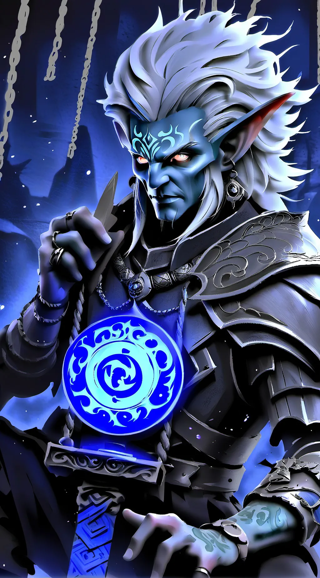 ai character: Wind king background