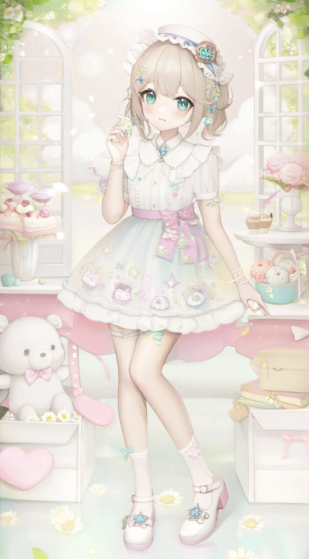 ai character: Bella background